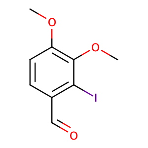 2-碘-3,4-二甲氧基苯甲醛