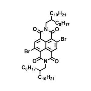 二(2-辛基十二烷基)-4,9-二溴-萘四羧酸二酰亚胺,4,9-Dibromo-2,7-bis(2-octyldodecyl)benzo[Imn][3,8]phenanthroline-1,3,6,8(2H,7H)-tetraone