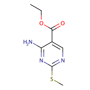 2-甲硫基-4-氨基嘧啶-5-羧酸乙酯,ETHYL 4-AMINO-2-(METHYLTHIO)PYRIMIDINE-5-CARBOXYLATE