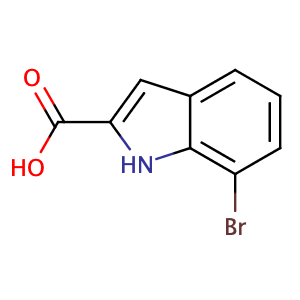 7-溴吲哚-2-羧酸,7-Bromoindole-2-carboxylic acid