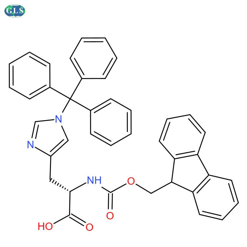 芴甲氧羰基-三苯甲基-L-组氨酸,Fmoc-L-His(Trt)-OH