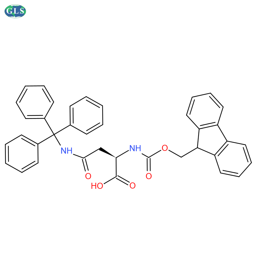 Fmoc-N’-三苯甲基-D-天冬酰胺,Fmoc-D-Asn(Trt)-OH