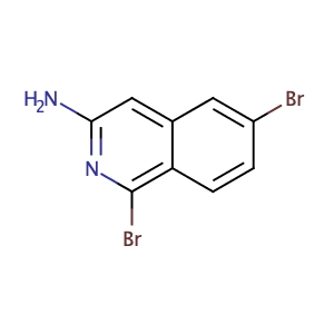 1,6-二溴异喹啉-3-胺,1,6-DIBROMO-3-ISOQUINOLINAMINE