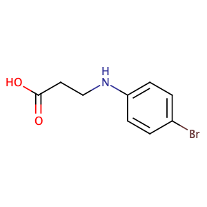 3-((4-溴苯基)氨基)丙酸,3-[(4-bromophenyl)amino]propanoic acid