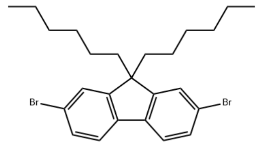 9,9-二己基-2,7-二溴代芴,9,9-Dihexyl-2,7-dibromofluorene