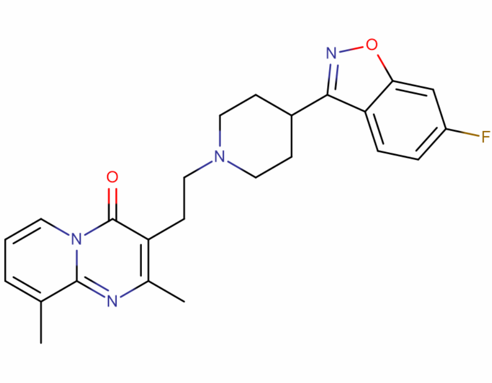 3-(2-(4-(6-氟苯并[d]异恶唑-3-基)哌啶-1-基)乙基)-2,9-二甲基-4H-吡啶并[1,2-a]嘧啶-4-酮