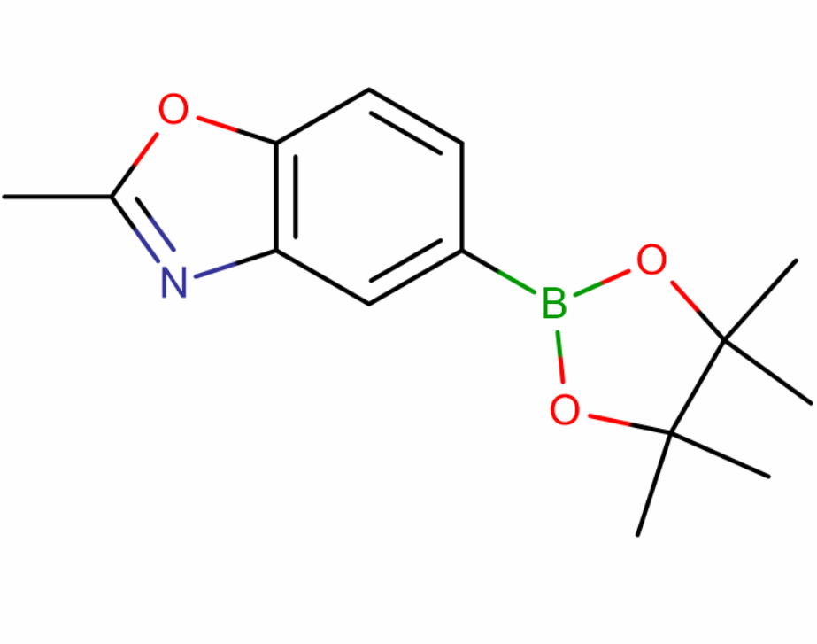 2-甲基苯并噁唑-5-硼酸频那醇酯,2-Methyl-5-(4,4,5,5-tetramethyl-1,3,2-dioxaborolan-2-yl)benzo[d]oxazole
