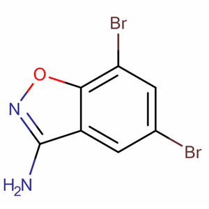 5,7-二溴苯并[d]异恶唑-3-胺