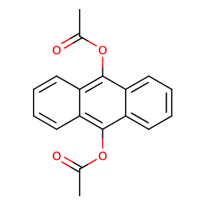 9,10-蒽二乙酸酯,Diacetic acid 9,10-anthracenediyl ester