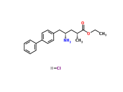 (2R,4S)-ethyl 5-([1,1'-biphenyl]-4-yl)-4-amino-2-methyl pentanoate (hydrochloride),(2R,4S)-ethyl 5-([1,1'-biphenyl]-4-yl)-4-amino-2-methyl pentanoate (hydrochloride)