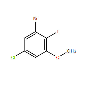 1-溴-5-氯-2-碘-3-甲氧基苯,1-Bromo-5-chloro-2-iodo-3-methoxybenzene