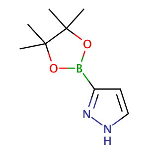 1H-吡唑-3-硼酸频哪酯,3-(4,4,5,5-TETRAMETHYL-1,3,2-DIOXABOROLANE)-PYRAZOLE