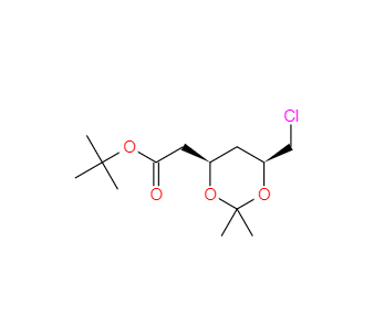 2-Methyl-2-Propanyl [(4R,6S)-6-(Chloromethyl)-2,2-Dimethyl-1,3-Dioxan-4-Yl]Acetate,2-Methyl-2-Propanyl [(4R,6S)-6-(Chloromethyl)-2,2-Dimethyl-1,3-Dioxan-4-Yl]Acetate