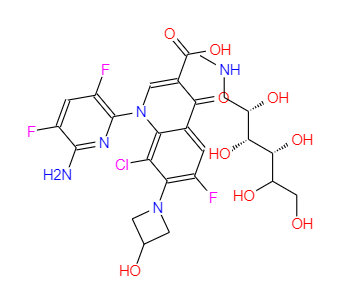 德拉沙星葡甲胺盐,Delafloxacin meglumine
