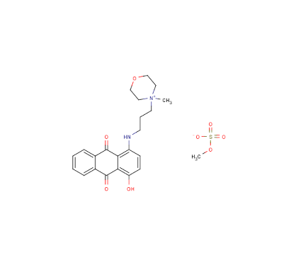 羟基蒽醌氨丙基甲基吗啉氮鎓甲基硫酸盐,HYDROXYANTHRAQUINONEAMINOPROPYL METHYL MORPHOLINIUM METHOSULFATE