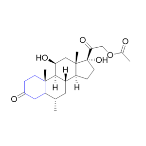 甲潑尼龍雜質(zhì)26,2-((6S,8S,9S,10S,11S,13S,14S,17R)-11,17-dihydroxy-6,10,13-trimethyl-3-oxohexadecahydro-1H-cyclopenta[a]phenanthren-17-yl)-2-oxoethyl acetate