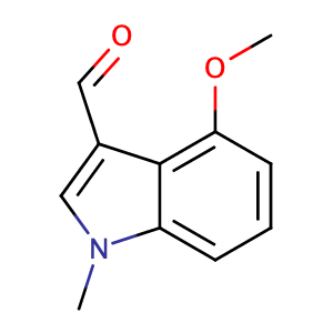 4-甲氧基-1-甲基吲哚-3-甲醛,4-METHOXY-1-METHYL-1H-INDOLE-3-CARBALDEHYDE