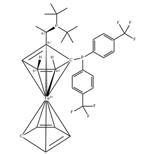 (R)-1-[(SP)-2-双[(4-三氟甲基苯)膦]二茂铁]乙基二叔丁基膦