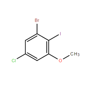 1-溴-5-氯-2-碘-3-甲氧基苯