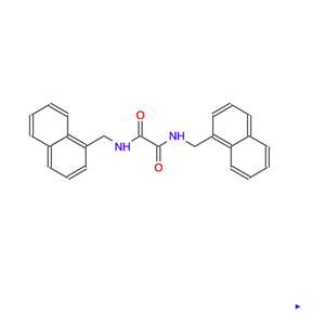 N1，N2-双（1-萘甲基）-乙二酰胺,N1,N2-bis(1-naphthalenylmethyl)-Ethanediamide