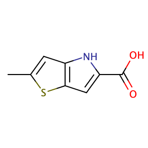 2-甲基-4H-噻吩并(3,2-B)吡咯-5-羧酸