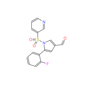 5-(2-氟苯基 )-1-[( 吡啶 -3- 基 ) 磺酰基 ]-1H- 吡咯 -3- 甲醛,5-(2-fluorophenyl)-1-(pyridin-3-ylsulfonyl)-1H-pyrrole-3-carbaldehyde