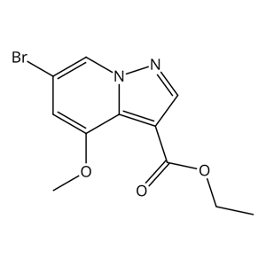 6-溴-4甲氧基-吡唑并[1,5-A]吡啶-3-羧酸乙酯
