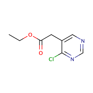 4-氯-5-嘧啶乙酸乙酯,Ethyl 2-(4-chloropyrimidin-5-yl)acetate