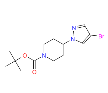 4-(4-溴吡唑-1-基)哌啶-1-甲酸叔丁酯,tert-butyl 4-(4-bromo-1H-pyrazol-1-yl)piperidine-1-carboxylate