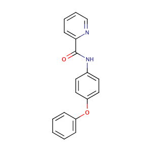 2-Pyridinecarboxamide, N-(4-phenoxyphenyl)-,2-Pyridinecarboxamide, N-(4-phenoxyphenyl)-