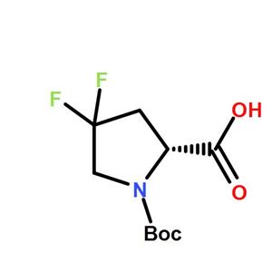 (R)-1-(tert-butoxycarbonyl)-4,4-difluoropyrrolidine-2-carboxylic acid