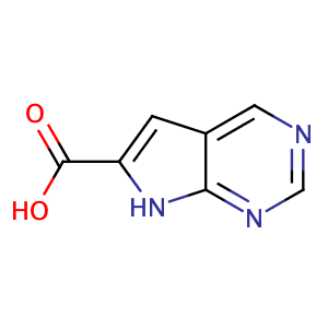 7H-吡咯并[2,3-d]嘧啶-6-甲酸
