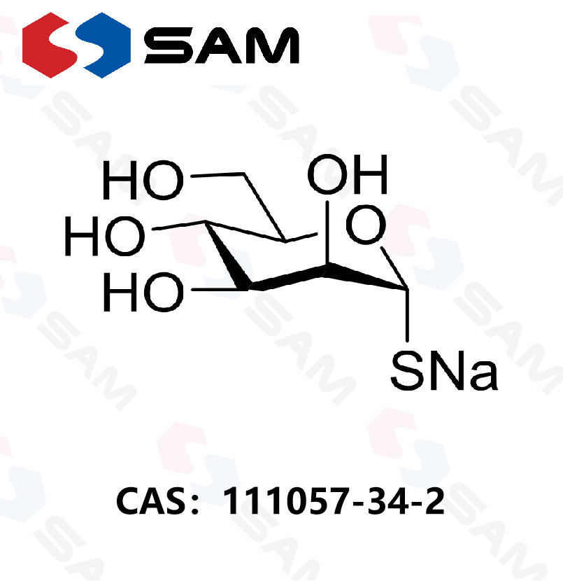 1-硫代-α-D-吡喃甘露糖鈉鹽,1-Thio-α-D-mannopyranose Sodium Salt