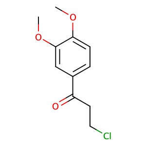 3-氯-3',4'-二甲氧基苯丙酮,3-CHLORO-1-(3,4-DIMETHOXYPHENYL)PROPAN-1-ONE