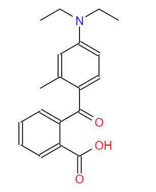 2-[4-(diethylamino)-2-methylbenzoyl]benzoic acid