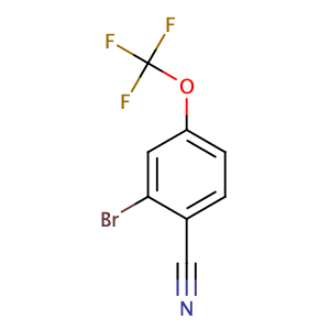 2-溴-4-三氟甲氧基苯腈,2-Bromo-4-(trifluoromethoxy)benzonitrile