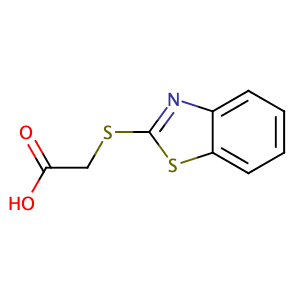 (1,3-苯并噻唑-2-硫基)乙酸,(1,3-Benzothiazol-2-ylthio)acetic acid