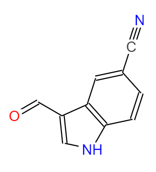 5-氰基吲哚-3-甲醛,5-CYANOINDOLE-3-CARBOXALDEHYDE