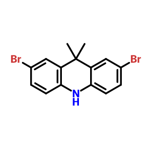 2,7-二溴-9,9-二甲基吖啶,2,7-dibromo-9,9-dimethylacridan