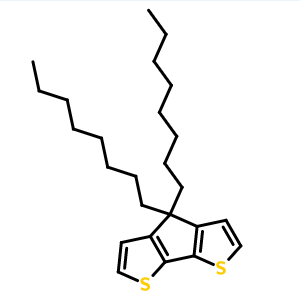 4,4-二辛基-环戊并[2,1-b :3,4-b]二噻吩,4,4-di(n-octyl)-4H-cyclopenta[2,1-b:3,4-b']dithiophene