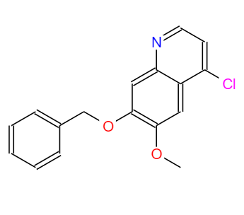 7-苄氧基-4-氯-6-甲氧基喹啉,7-Benzyloxy-4-chloro-6-methoxy-quinoline