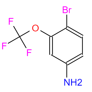 3-三氟甲氧基-4-溴苯胺,4-bromo-3-(trifluoromethoxy)aniline