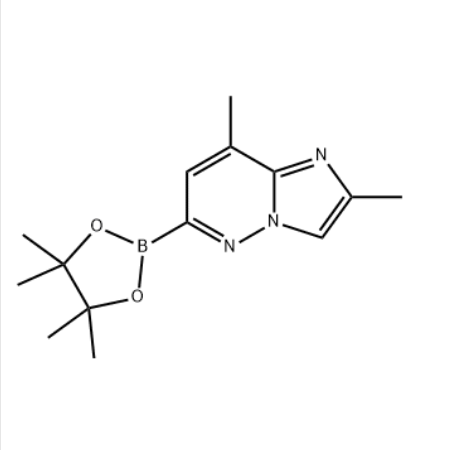 2,8-二甲基-6-(4,4,5,5-四甲基-1,3,2-二氧杂硼杂环戊烷-2-基)咪唑并[1,2-B]哒嗪,2,8-Dimethyl-6-(4,4,5,5-tetramethyl-1,3,2-dioxaborolan-2-yl)imidazo[1,2-b]pyridazine