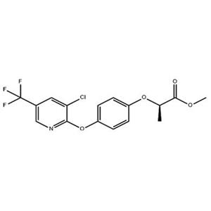 高效氟吡甲禾灵,2-(4-((3-Chloro-5-(trifluoromethyl)-2-pyridinyl)oxy)phenoxy)-propanoic acid methyl ester