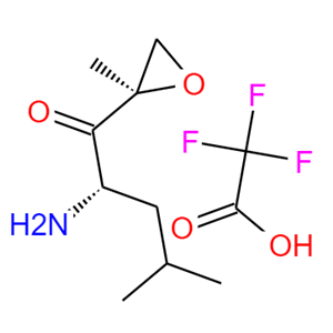 PR171中间体(三氟乙酸盐),(2S)-2-Amino-4-methyl-1-[(2R)-2-methyloxiranyl]-1-pentanone trifluoroacetate