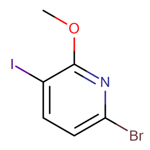 6-溴-3-碘-2-甲氧基吡啶