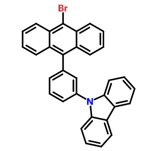 9-（3-（10-溴代蒽-9-基）苯基）-9H咔唑,9-(3-(10-bromoanthracen-9-yl)phenyl)-9H-carbazole