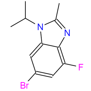 6-溴-4-氟-1-异丙基-2-甲基-1H-苯并[d]咪唑