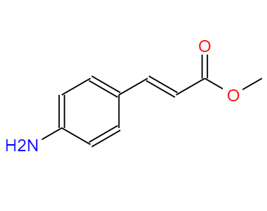 (E)-3-(4-氨基苯基)-2-丙烯酸甲酯,METHYL 4-AMINOCINNAMATE