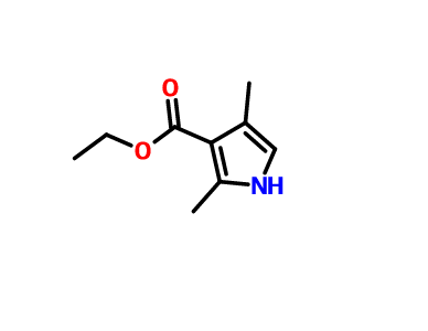 2,4-二甲基-3-吡咯羧酸乙酯,Ethyl 2,4-dimethyl-1H-pyrrole-3-carboxylate